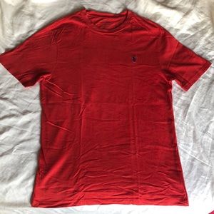 Polo Ralph Lauren Red Crewneck T-Shirt